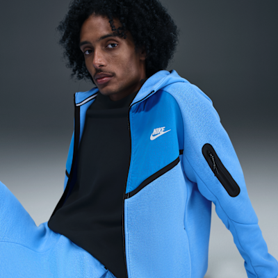 Nike Tech Windrunner-Jacke aus Fleece mit durchgehendem Reißverschluss (Herren)