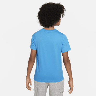 Playera para niños talla grande Nike Sportswear