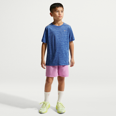 Κοντομάνικη μπλούζα Nike Miler Dri-FIT για μεγάλα παιδιά