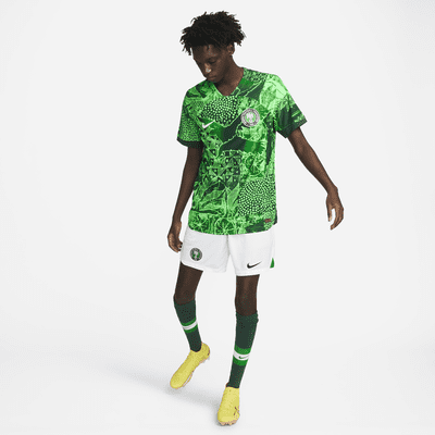 Nigeria 2022/23 Match Home Men's Nike Dri-FIT ADV Football Shirt. Nike CH