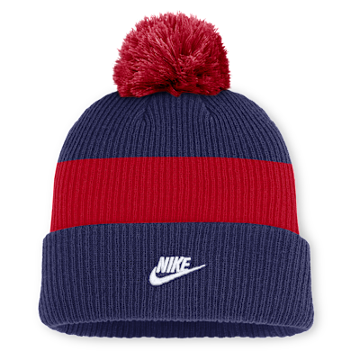 Atlanta Braves Cooperstown Peak Men's Nike MLB Cuffed Pom Beanie