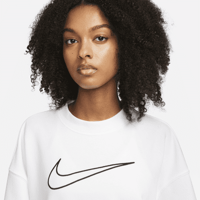 Nike Dri-FIT Get Fit Women's Graphic Crewneck Sweatshirt