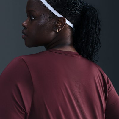 Haut à manches courtes Nike One Classic Dri-FIT pour femme (grande taille)