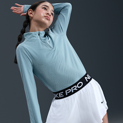 Nike Pro Big Kids' (Girls') Dri-FIT 2-in-1 Shorts