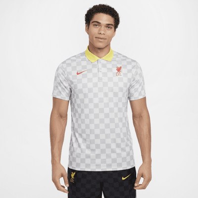 Liverpool FC Victory (tredjedrakt) Nike Dri-FIT fotballpoloskjorte til herre