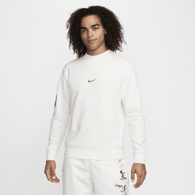 Sudadera de cuello redondo de French Terry para hombre Nike Sportswear Club Fleece