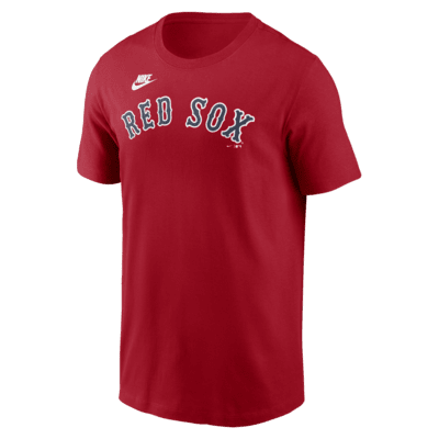 Boston Red Sox Cooperstown Wordmark Men's Nike MLB T-Shirt