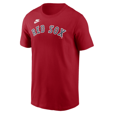 Мужская футболка Boston Red Sox Cooperstown Wordmark