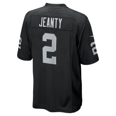 Ashton Jeanty Las Vegas Raiders 2025 NFL Draft First Round Pick Men's Nike NFL Game Jersey