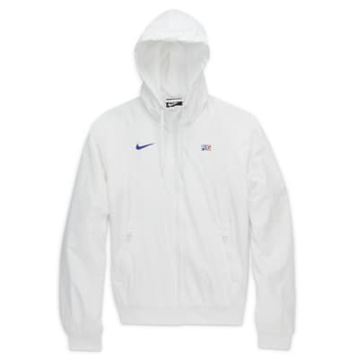 nike psg white jacket