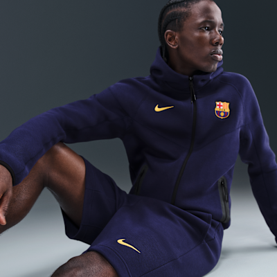 FC Barcelona Tech Men's Nike Soccer Fleece Shorts