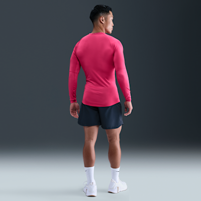 Nike Pro Men's Dri-FIT Dri-FIT Fitness-Longsleeve mit enger Passform für Herren