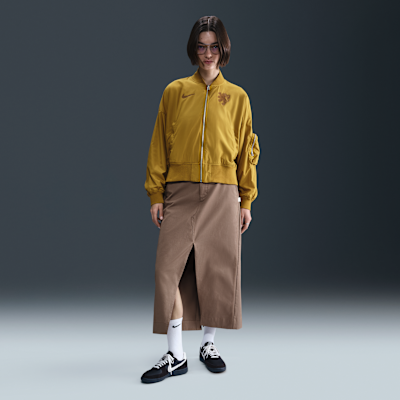 Netherlands Essential Women's Nike Football Oversized Bomber