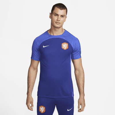 Netherlands Strike Men's Nike Dri-FIT Short-Sleeve Soccer Top