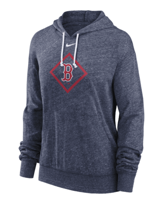 Women's Boston Red Sox Nike Heathered Red Gym Vintage Team Full