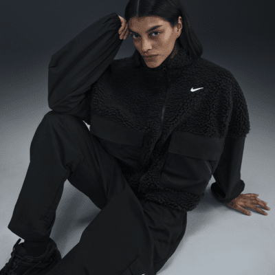 Nike Sportswear Essential kuschelige Oversize-Jacke (Damen)