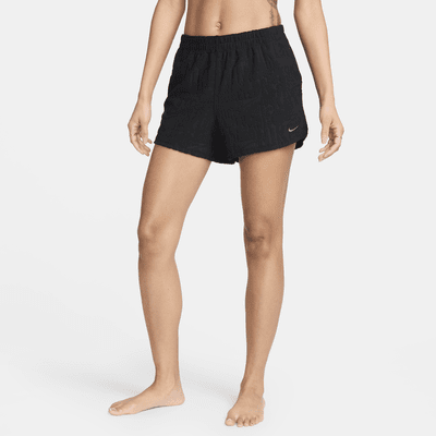 Shorts para salida de baño para mujer Nike Swim Retro Flow