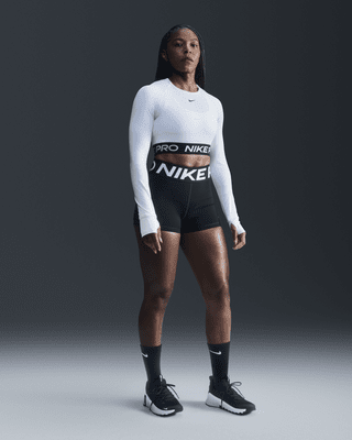 Женские шорты Nike Pro Sculpt High-Waisted 3" Biker Shorts