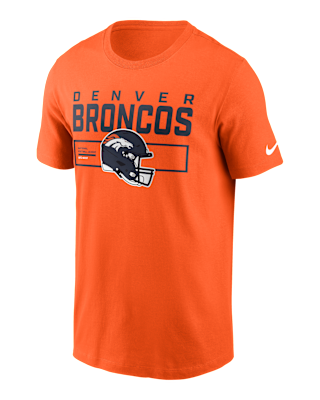 Мужская футболка Denver Broncos Helmet Essential Nike NFL
