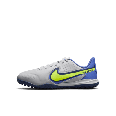 Calzado de fútbol para pasto sintético (turf) para niños talla  pequeña/grande Nike Jr. Tiempo Legend 9 Academy TF. Nike.com