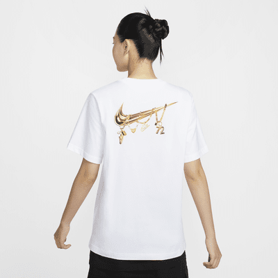 Nike Sportswear 女款寬鬆短袖圖樣 T 恤