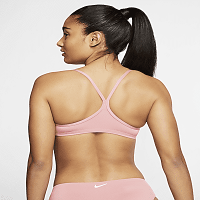 Nike Essential Parte de arriba de bikini con espalda cruzada - Mujer