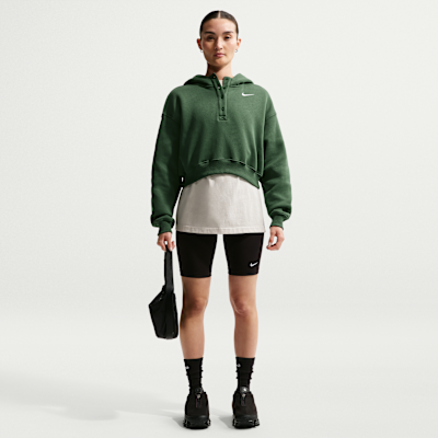 나이키 피닉스 플리스 여성 오버사이즈 크롭 후디