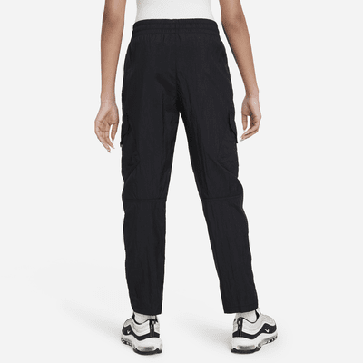 Nike Sportswear Older Kids' (Girls') High-Waisted Woven Cargo Trousers