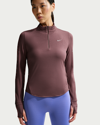 Женские  Nike Swift Dri-FIT UV 1/4-Zip Top для бега