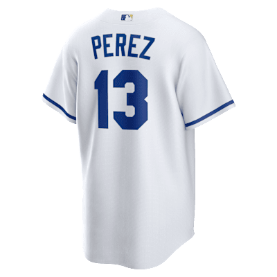 Salvador Perez Kansas City Royals Men's Nike MLB Replica Jersey