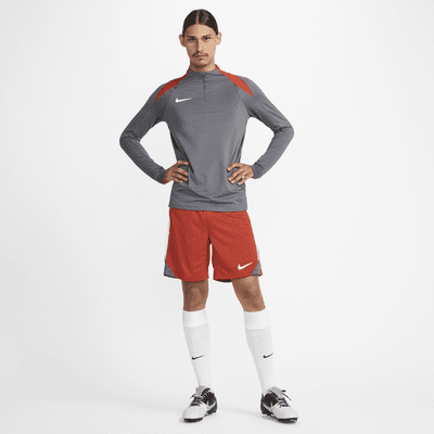 Nike Strike Dri-FIT-Fußball-Drill-Herrenoberteil mit Halbreißverschluss