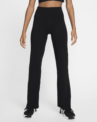 Женские  Nike One Dri-FIT High-Waisted Fold-Over Pants