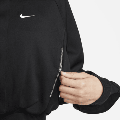 Nike Sportswear Collection Women's Oversized Cropped Tracksuit Jacket ...