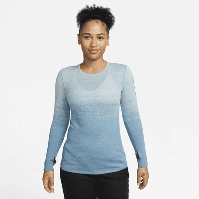Nike Dri-FIT ADV Run Division Hardlooptop met lange mouwen voor dames. Nike  BE