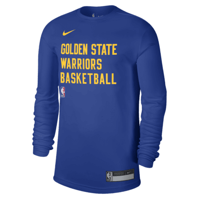 Golden State Warriors Courtside Men's Nike NBA Long-Sleeve T-Shirt