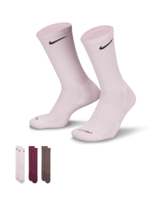 Unisex носки Nike Everyday Plus Cushioned Training Crew Socks (3 Pairs) для тренировок