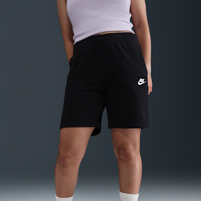 Nike Sportswear Club Fleece Big Kids' French Terry Shorts (Extended Size)