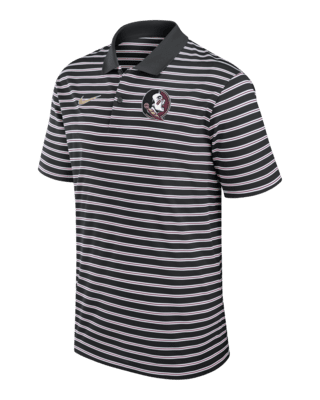 Мужские  Florida State Seminoles Primetime Victory Striped Nike Dri-FIT College Polo