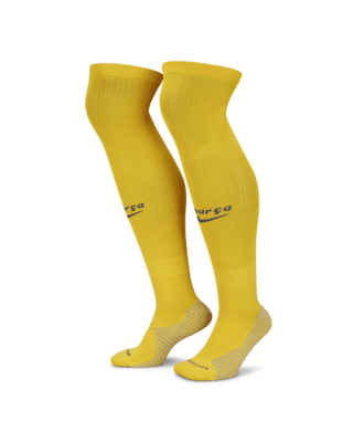 Yellow nike store football socks