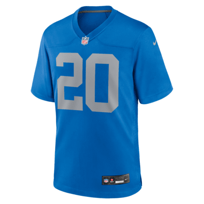 Barry Sanders Detroit Lions Men's Nike NFL Game Football Jersey