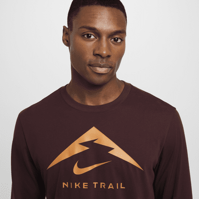 Playera de trail running de manga larga para hombre Nike Dri-FIT