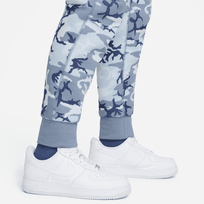 Nike Sportswear Tech Fleece-camo-joggers til større børn (drenge)