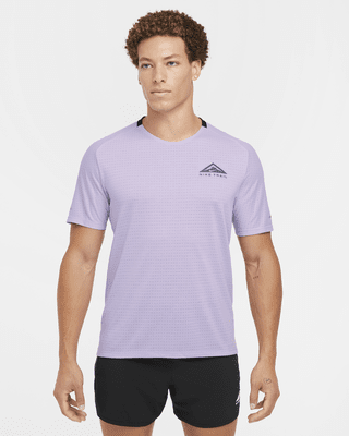 Мужские шорты Nike Trail Solar Chase Dri-FIT Short-Sleeve Top для бега