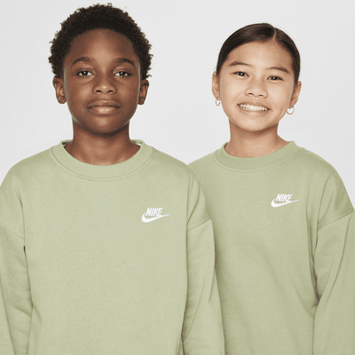 Nike Sportswear Club Fleece oversized sweatshirt voor kids