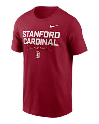Мужская футболка Stanford Courtside Basketball Nike Dri-FIT College для баскетбола