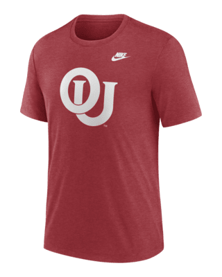 Мужская футболка Oklahoma Sooners Blitz Evergreen Legacy Primary Nike College