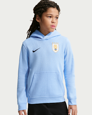 Детское худи Uruguay Club Big Kids' (Boys') Nike Soccer Pullover Hoodie