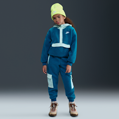 Nike Sportswear Club Fleece Big Kids' Loose 1/4-Zip Hoodie