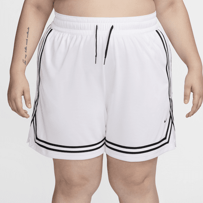 Shorts de básquetbol Dri-FIT de 18 cm para mujer (talla grande) Nike Crossover