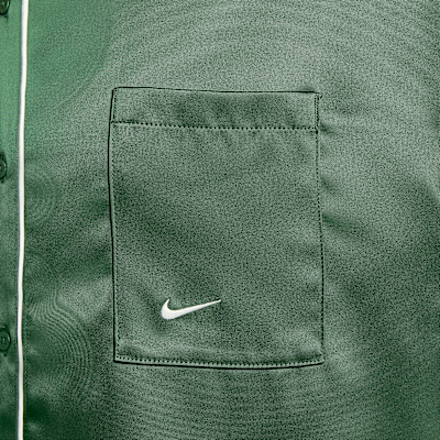 나이키 스포츠웨어 여성 오버사이즈 새틴 긴팔 탑